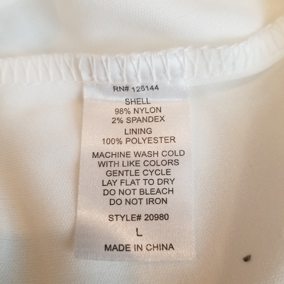 ONYX APPAREL Of the Shoulder Tunic Shirt Coverup - Picture 13 of 13